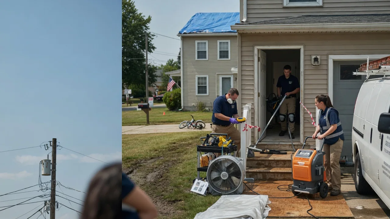 Water Damage Repair in Greene, ME near me